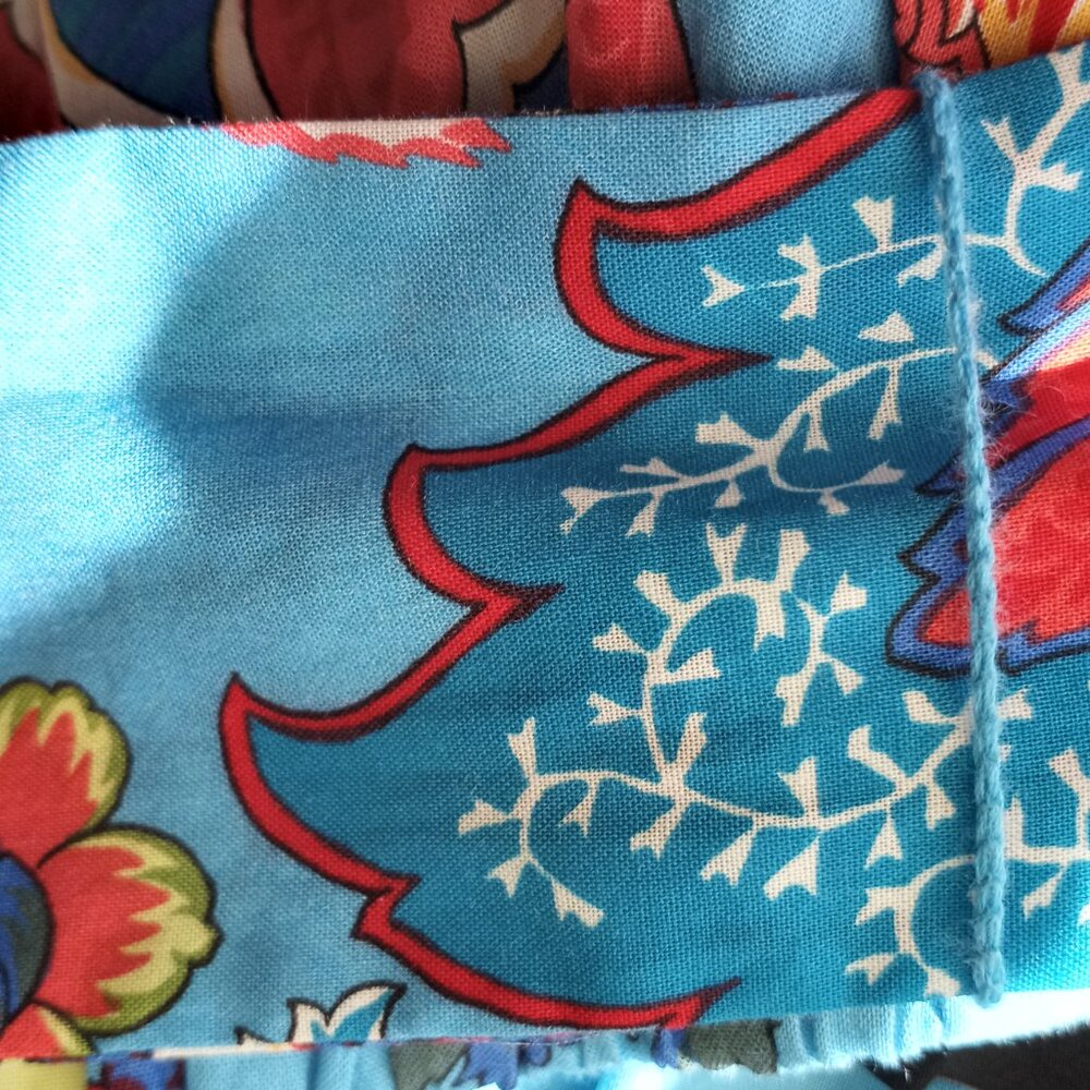 'Talbots' Floral Cotton Skirt Size XL - Picture 6 of 14